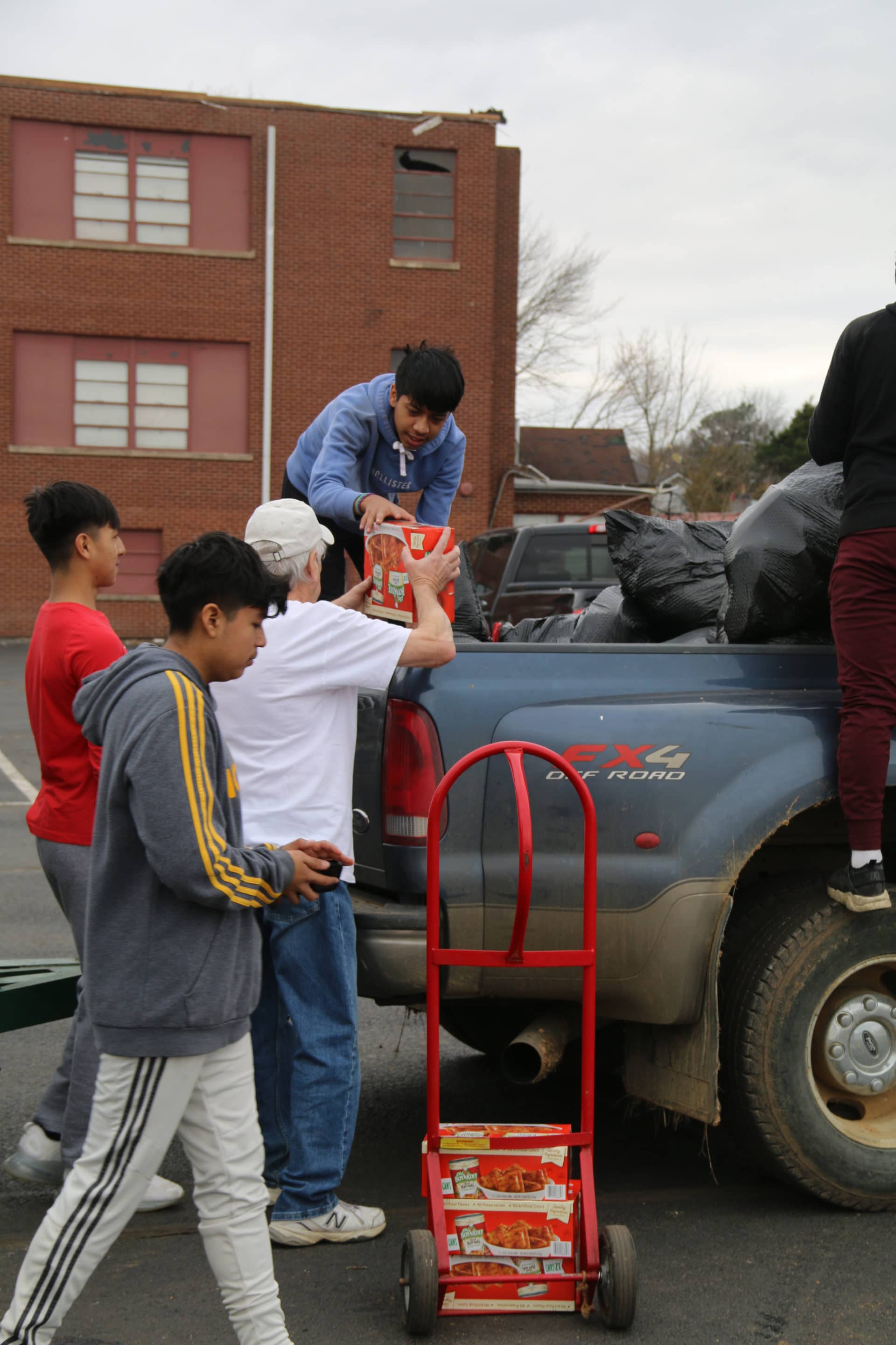 MayfieldDec15_volunteers Fr. Stephen Van Lal Than