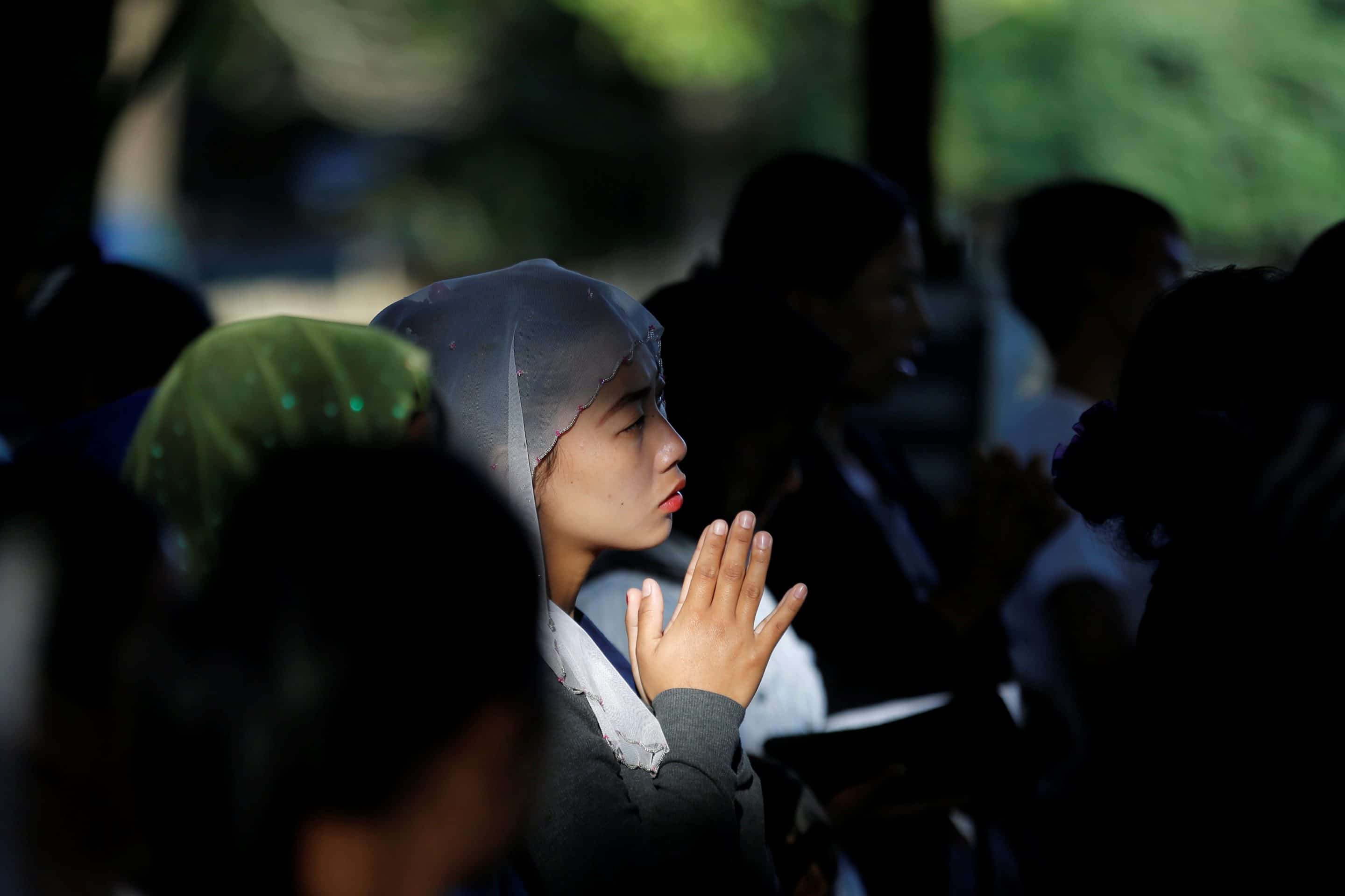 MYANMAR DISPLACED PRAY MASS Fr. Stephen Van Lal Than